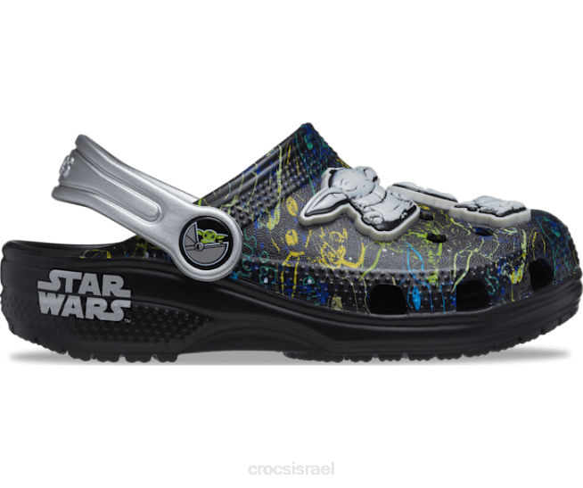 נעליים il Crocs ילדים גוש גרוג קלאסי שָׁחוֹר 2DZ4574