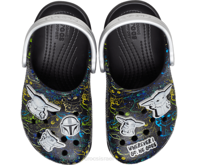 נעליים il Crocs ילדים גוש גרוג קלאסי שָׁחוֹר 2DZ4574