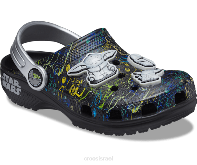 נעליים il Crocs ילדים גוש גרוג קלאסי שָׁחוֹר 2DZ4574