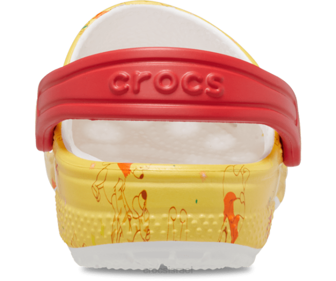 נעליים il Crocs ילדים קבקב פו הדב הקלאסי לבן/רב 2DZ4578