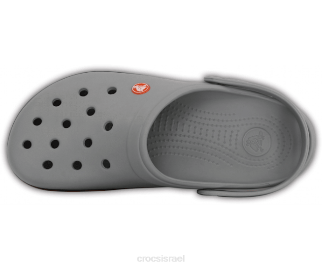 נעליים il Crocs נשים סתימת רצועה אפור בהיר/צי 2DZ457