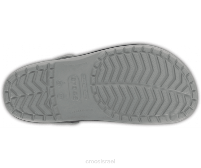 נעליים il Crocs נשים סתימת רצועה אפור בהיר/צי 2DZ457