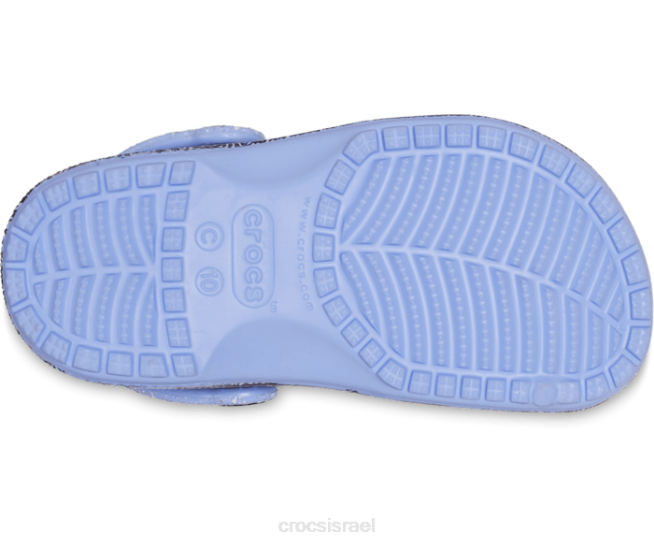 נעליים il Crocs ילדים קבק פרפר קלאסי ג'לי ירח/מולטי 2DZ4580