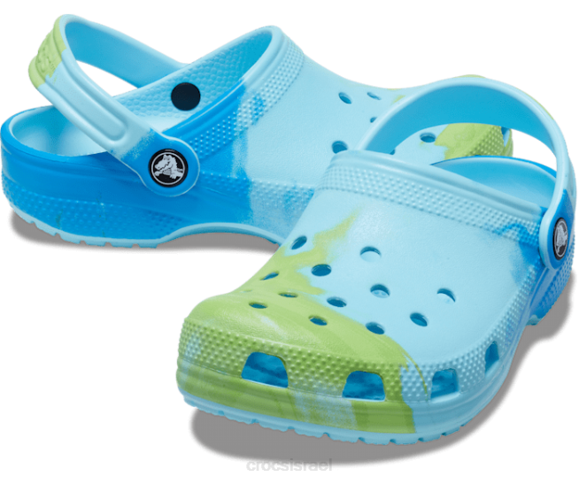 נעליים il Crocs ילדים קבק אומבר קלאסי ארקטי/רב 2DZ4582