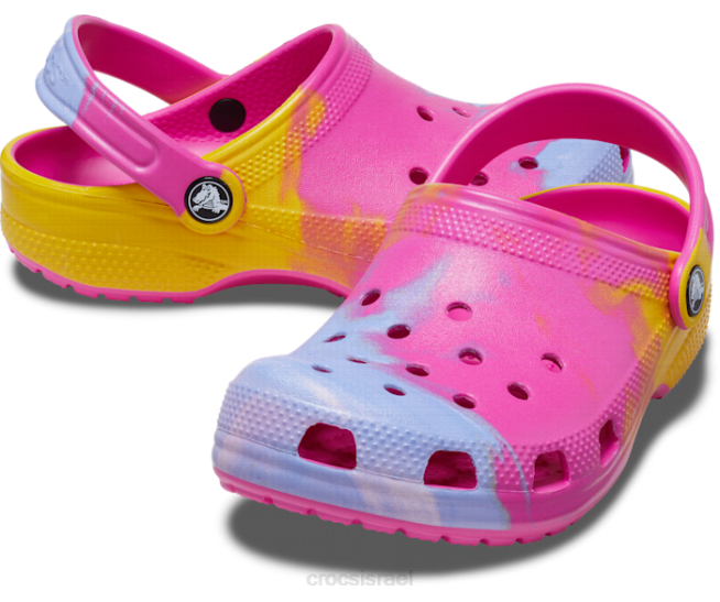 נעליים il Crocs ילדים קבק אומבר קלאסי מיץ/מולטי 2DZ4583