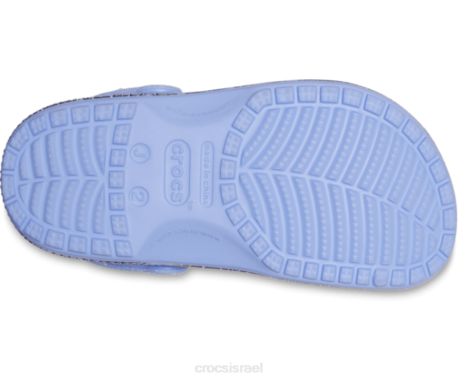 נעליים il Crocs ילדים קבק פרפר קלאסי ג'לי ירח/מולטי 2DZ4584