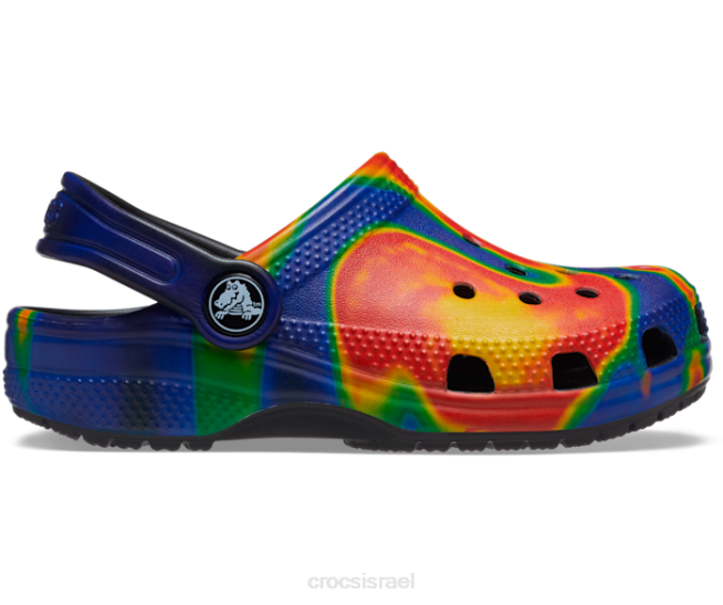 נעליים il Crocs ילדים סתימה סולרית קלאסית שחור/צי 2DZ4587