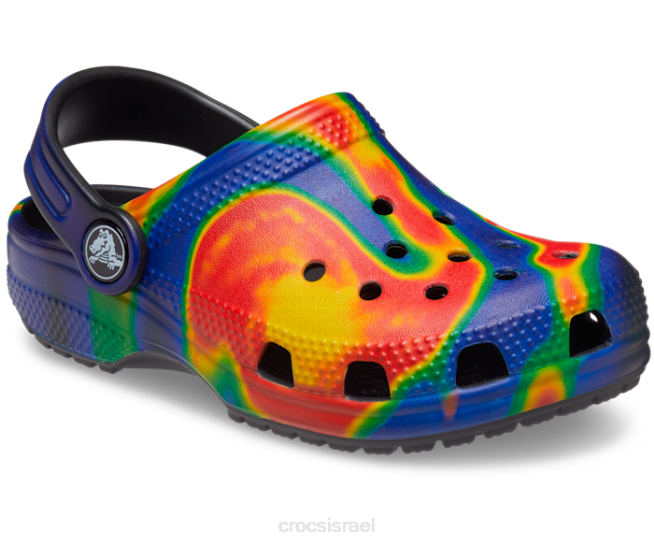 נעליים il Crocs ילדים סתימה סולרית קלאסית שחור/צי 2DZ4587