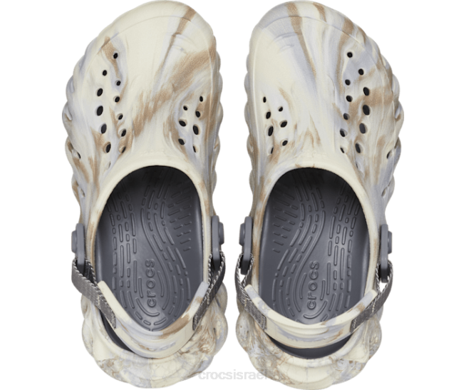 נעליים il Crocs ילדים אקו סתימה משיש עצם/רב 2DZ4590