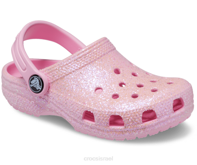 נעליים il Crocs ילדים גוש נצנצים קלאסי פלָמִינגוֹ 2DZ4593