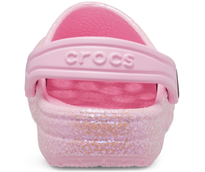 נעליים il Crocs ילדים גוש נצנצים קלאסי פלָמִינגוֹ 2DZ4593