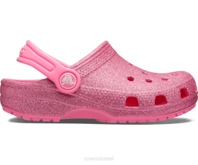 נעליים il Crocs ילדים גוש נצנצים קלאסי לימונדה ורודה 2DZ4594