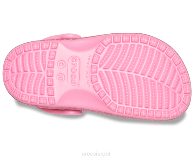 נעליים il Crocs ילדים גוש נצנצים קלאסי לימונדה ורודה 2DZ4594