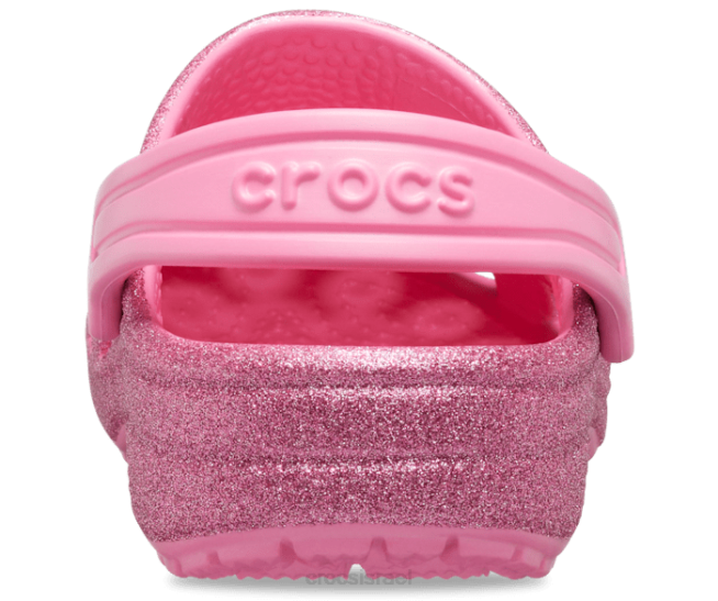 נעליים il Crocs ילדים גוש נצנצים קלאסי לימונדה ורודה 2DZ4594