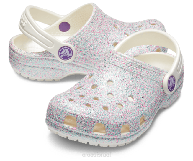 נעליים il Crocs ילדים גוש נצנצים קלאסי צִדפָּה 2DZ4595