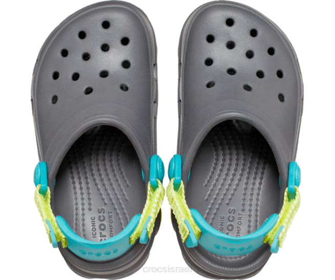 נעליים il Crocs ילדים סתימה לכל השטח אפור צפחה 2DZ4601