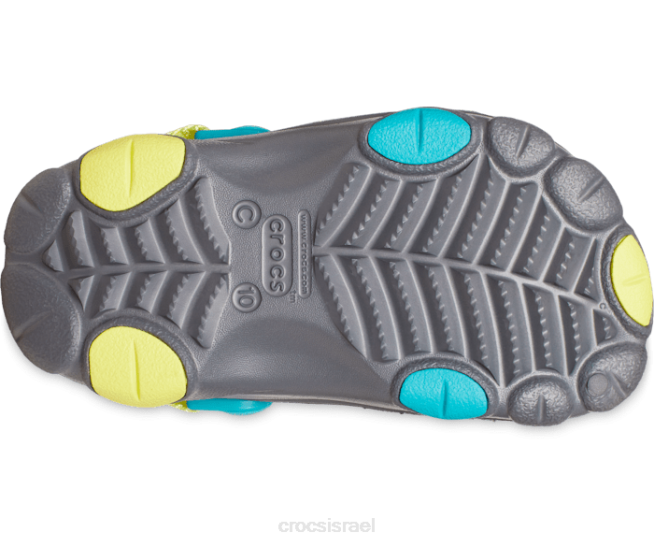 נעליים il Crocs ילדים סתימה לכל השטח אפור צפחה 2DZ4601