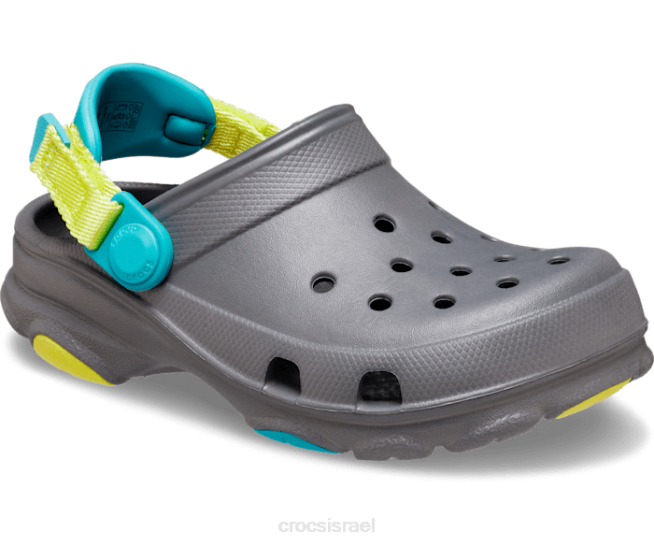 נעליים il Crocs ילדים סתימה לכל השטח אפור צפחה 2DZ4601