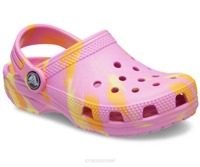 נעליים il Crocs ילדים קבקב שיש קלאסי טפי ורוד/מולטי 2DZ4608