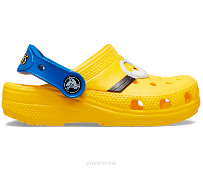 נעליים il Crocs ילדים מעבדה מהנה, אני מנינים סתומים צהוב 2DZ4615