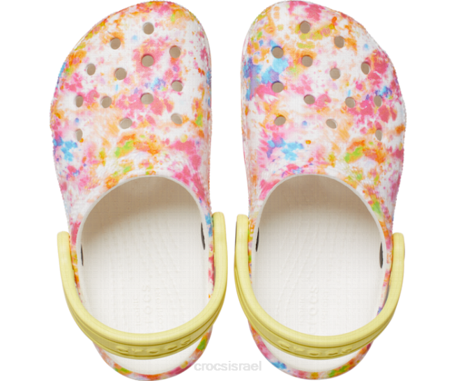 נעליים il Crocs ילדים קבם גרפי קלאסי מעונב כתום זינג/מולטי 2DZ4618