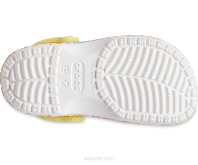 נעליים il Crocs ילדים קבם גרפי קלאסי מעונב כתום זינג/מולטי 2DZ4618