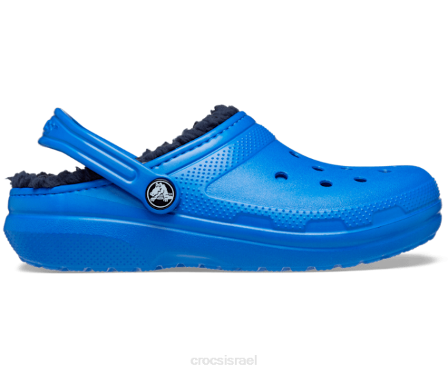 נעליים il Crocs ילדים קבקנית מרופדת קלאסית בריח כחול 2DZ4624