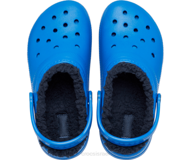 נעליים il Crocs ילדים קבקנית מרופדת קלאסית בריח כחול 2DZ4624