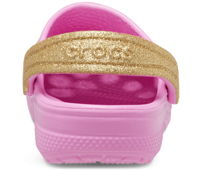 נעליים il Crocs ילדים סתימת אורות נסיכת דיסני קלאסית ורוד טפי 2DZ4633