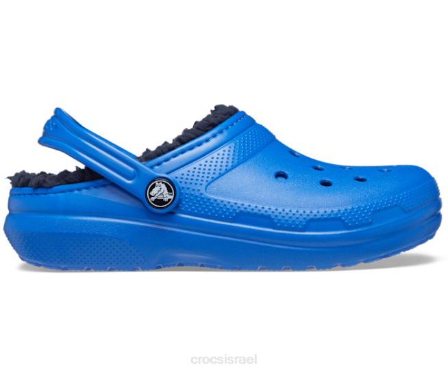 נעליים il Crocs ילדים קבקנית מרופדת קלאסית בריח כחול 2DZ4634