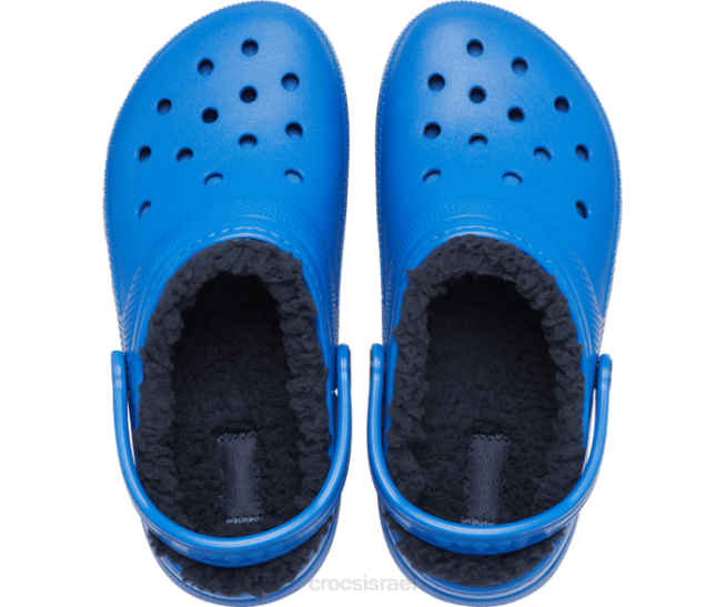 נעליים il Crocs ילדים קבקנית מרופדת קלאסית בריח כחול 2DZ4634