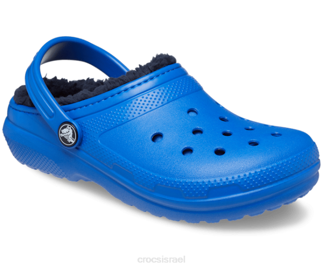 נעליים il Crocs ילדים קבקנית מרופדת קלאסית בריח כחול 2DZ4634
