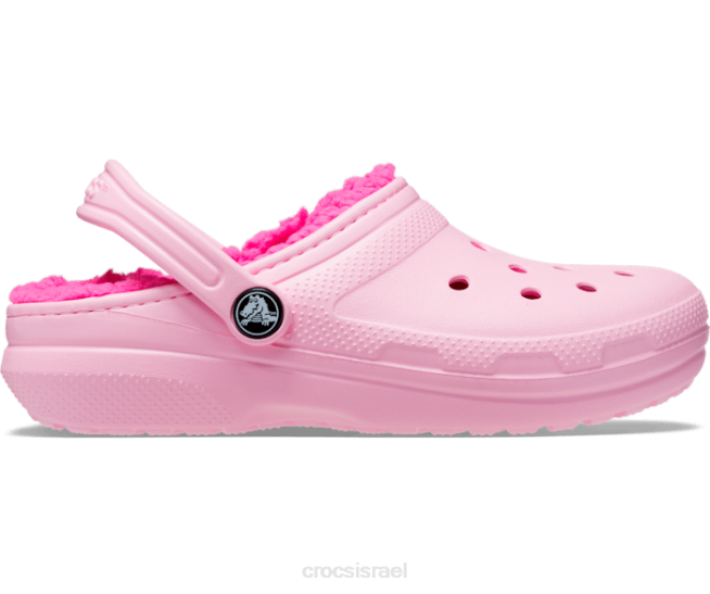 נעליים il Crocs ילדים קבקנית מרופדת קלאסית פלָמִינגוֹ 2DZ4637