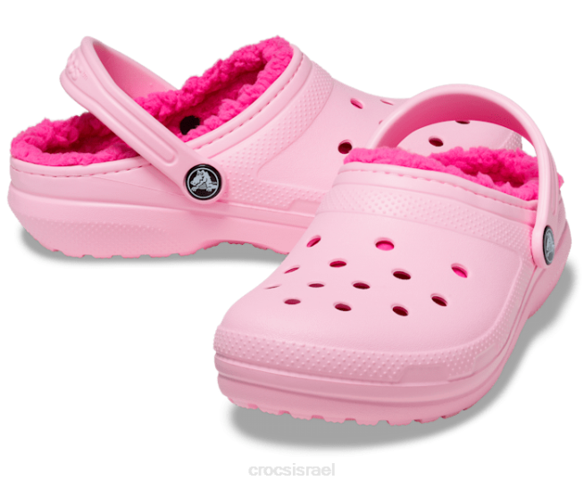 נעליים il Crocs ילדים קבקנית מרופדת קלאסית פלָמִינגוֹ 2DZ4637