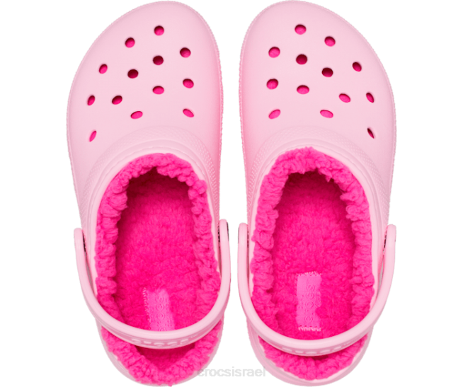 נעליים il Crocs ילדים קבקנית מרופדת קלאסית פלָמִינגוֹ 2DZ4637