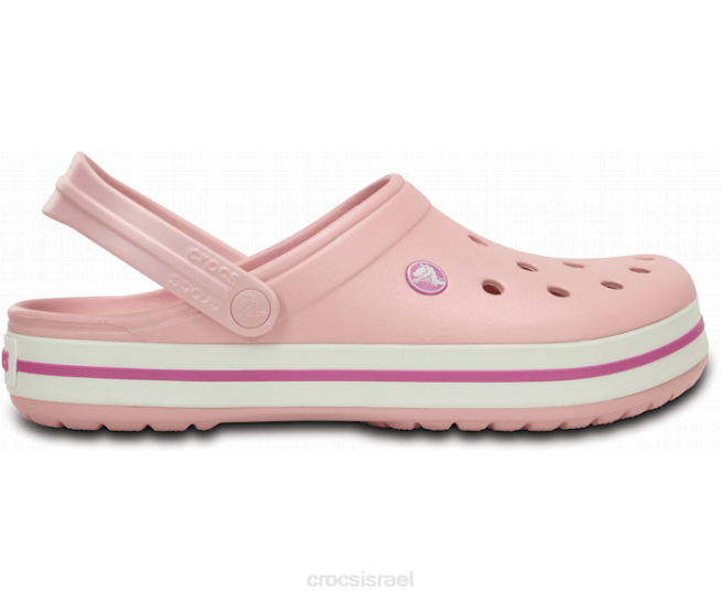 נעליים il Crocs נשים סתימת רצועה ורוד פנינה/סחלב פראי 2DZ464