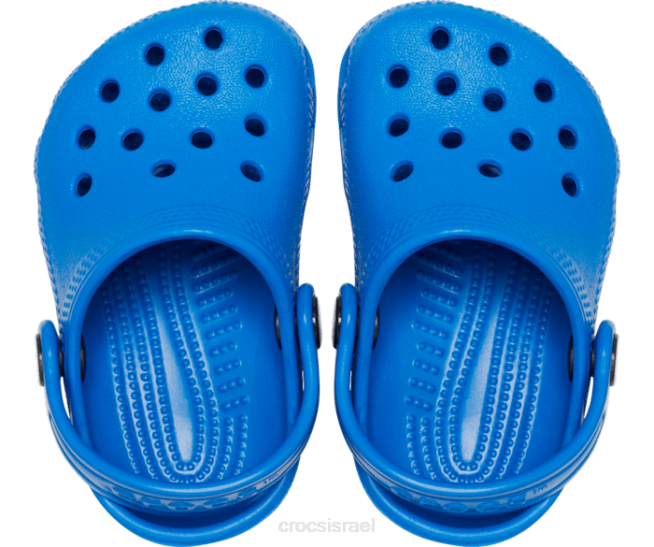 נעליים il Crocs ילדים תינוקות קטנים נסתמים בריח כחול 2DZ4640