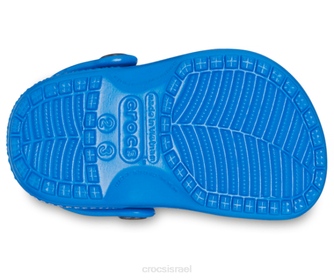 נעליים il Crocs ילדים תינוקות קטנים נסתמים בריח כחול 2DZ4640