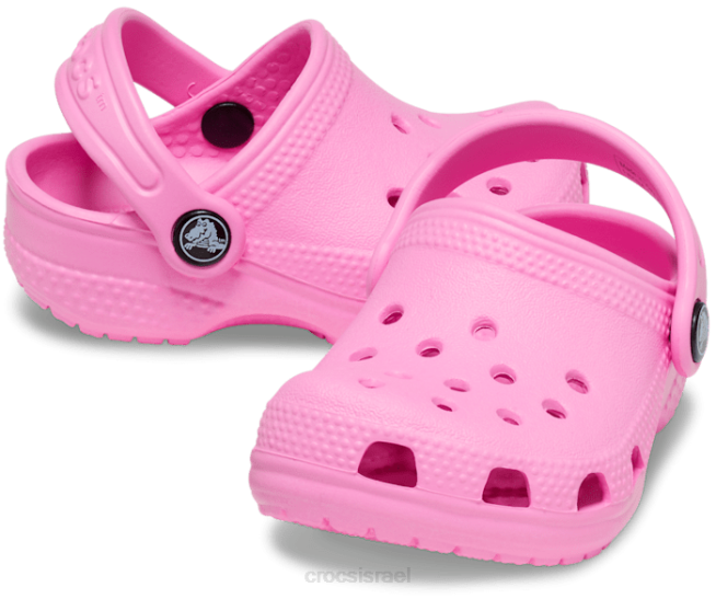 נעליים il Crocs ילדים תינוקות קטנים נסתמים ורוד טפי 2DZ4641