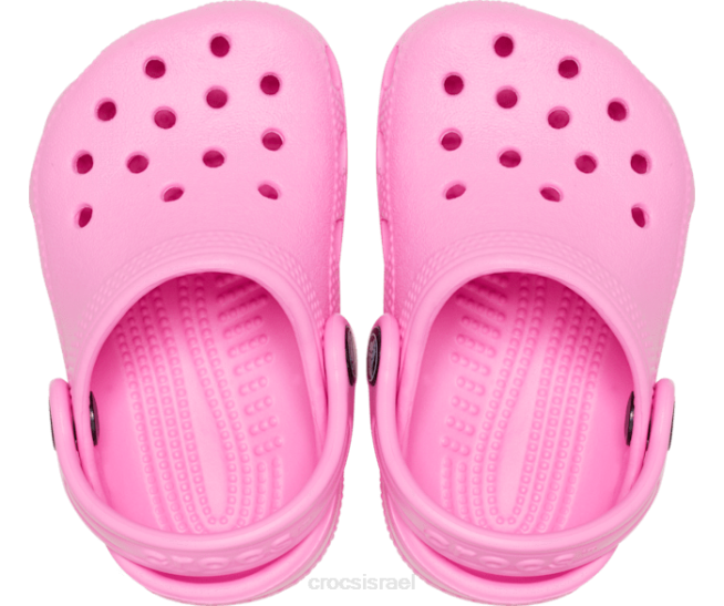 נעליים il Crocs ילדים תינוקות קטנים נסתמים ורוד טפי 2DZ4641