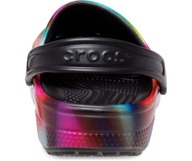 נעליים il Crocs ילדים סתימה סולרית קלאסית שחור/רב 2DZ4642