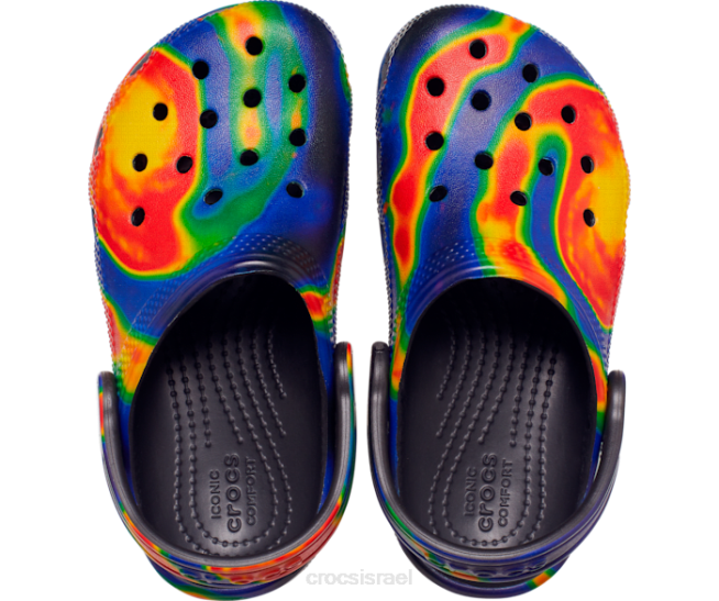 נעליים il Crocs ילדים סתימה סולרית קלאסית חיל הים/שחור 2DZ4643