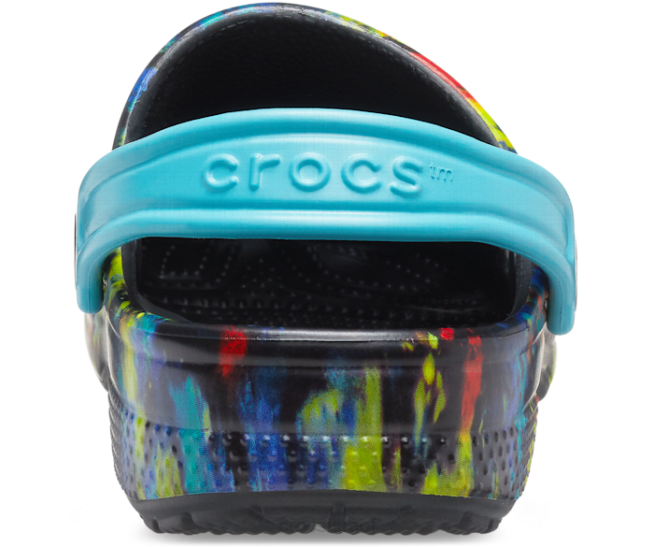 נעליים il Crocs ילדים קבם גרפי קלאסי מעונב טורק טוניק/מולטי 2DZ4647