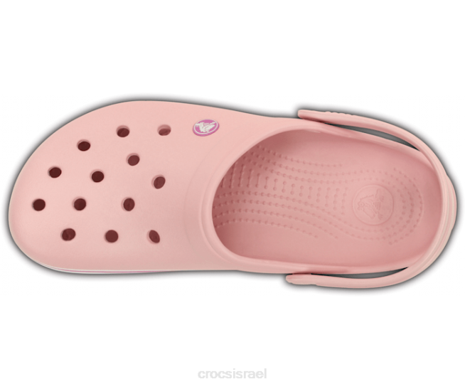 נעליים il Crocs נשים סתימת רצועה ורוד פנינה/סחלב פראי 2DZ464