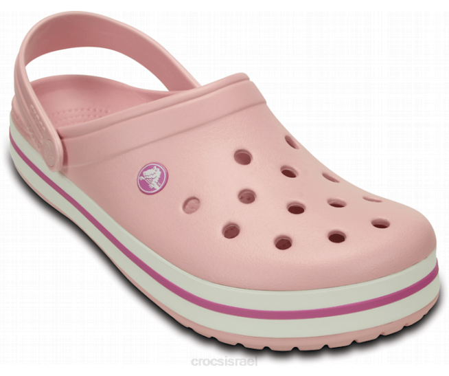 נעליים il Crocs נשים סתימת רצועה ורוד פנינה/סחלב פראי 2DZ464