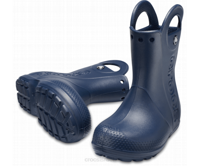 נעליים il Crocs ילדים להתמודד עם מגף גשם חיל הים 2DZ4652