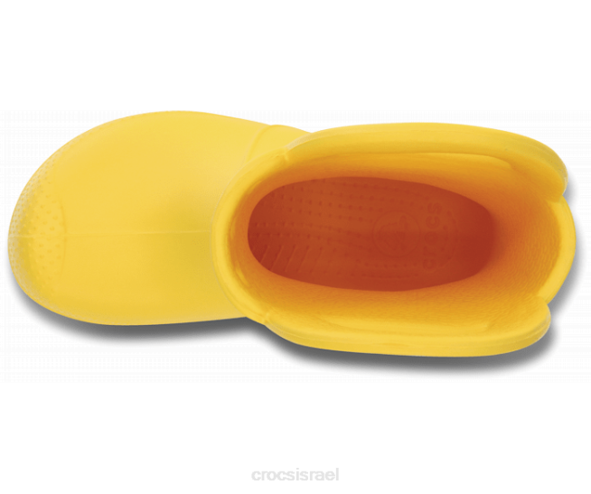 נעליים il Crocs ילדים להתמודד עם מגף גשם צהוב 2DZ4655