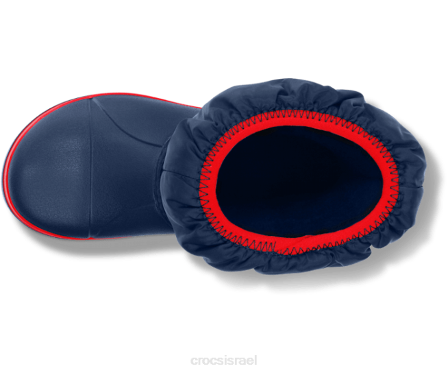 נעליים il Crocs ילדים מגף פחזניות חורף חיל הים/אדום 2DZ4656