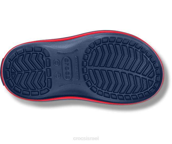 נעליים il Crocs ילדים מגף פחזניות חורף חיל הים/אדום 2DZ4656