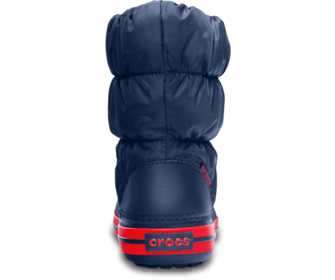 נעליים il Crocs ילדים מגף פחזניות חורף חיל הים/אדום 2DZ4656